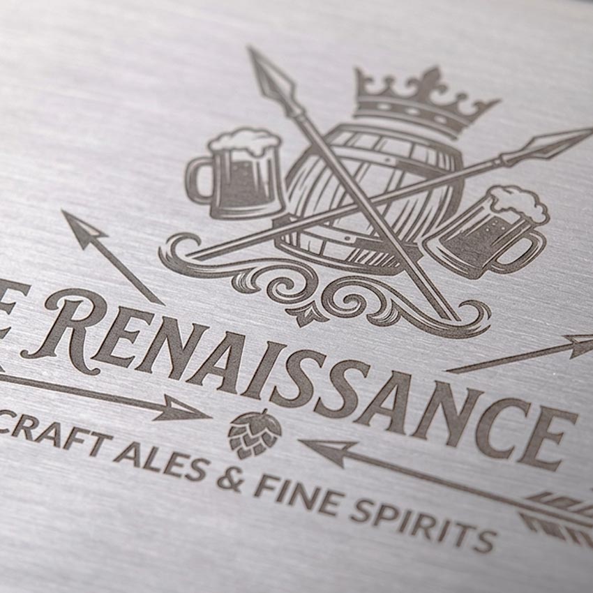 custom stainless steel bottle opener laser engraving logo