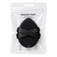 individual poly bag packaging for retail powder puffs wholesale
