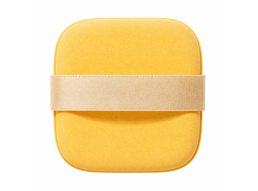Wholesale promotional square powder puff for full coverage makeup application