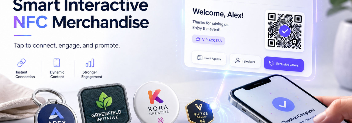Custom NFC Gifts & Smart Promotional Products for Interactive Branding