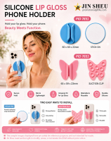 Wholesale Silicone Lip Gloss Phone Holders for Beauty Brands